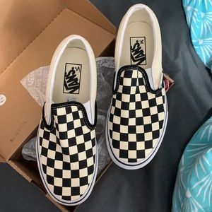 Checkered vans